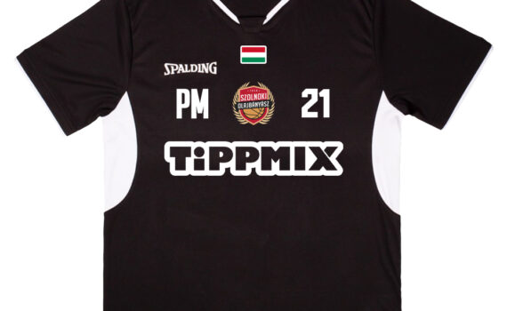 Pongó Máté – Bemelegítő mez 2023-2024 (Fekete, XL, aláírt)