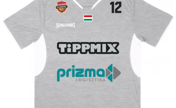 Szugyiczki Máté – Bemelegítő mez 2024-2025 (Szürke, XL)