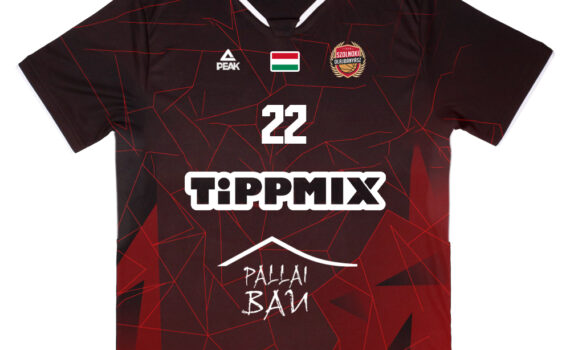 Brady Skeens – Bemelegítő felső 2025/26 (Sötét, 2XL) – Aláírt