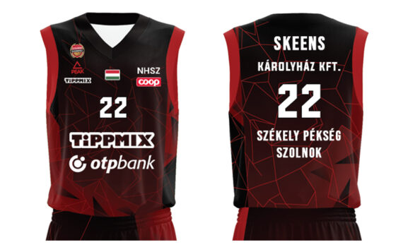 Brady Skeens – Bajnoki mez 2025/26 (Sötét, 2XL) – Aláírt