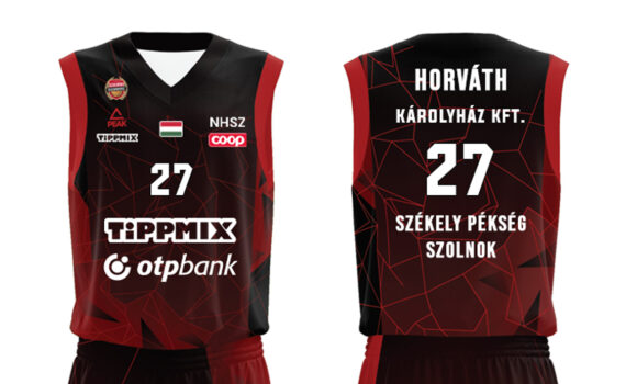 Horváth Ákos – Bajnoki mez 2025/26 (Sötét, M) – Aláírt