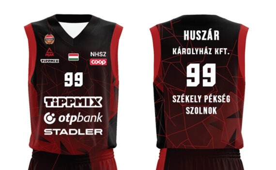 Huszár Balázs – Bajnoki mez 2025/26 (Sötét, XL) – Aláírt